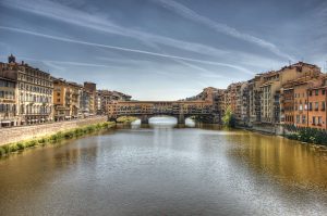 italy, toscana, ponte vechio bridge