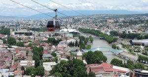 The city of Tbilisi, Georgia