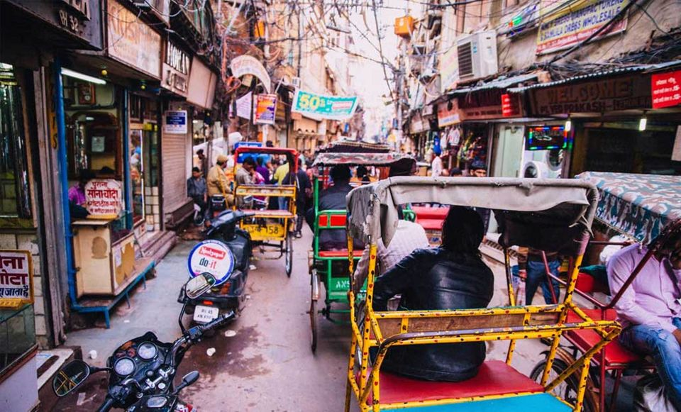 Old Delhi Rickshaw Ride and Guided Tour