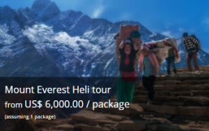 Mount Everest Heli tour